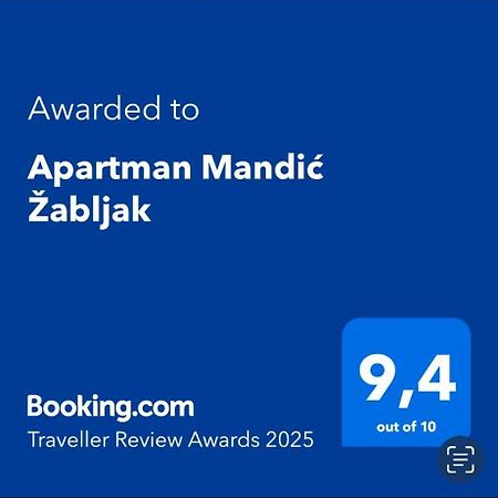 Apartman Mandic Zabljak Ngoại thất bức ảnh