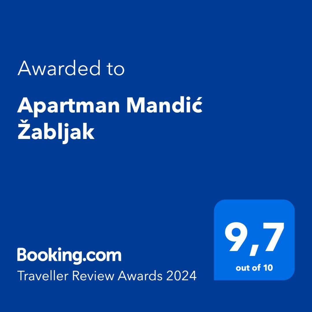 Apartman Mandic Zabljak Ngoại thất bức ảnh